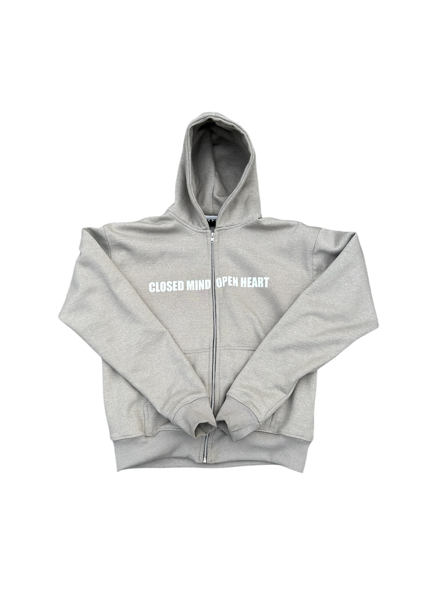 CLOSED MIND OPEN HEART HOODIE