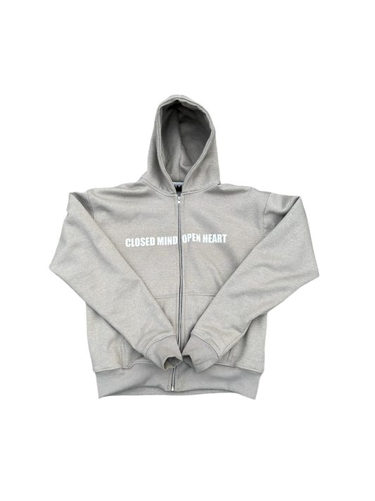 CLOSED MIND OPEN HEART HOODIE